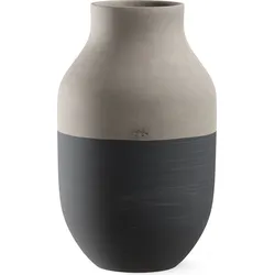 Omaggio Circulare Vase 31 cm anthrazitfarbig
