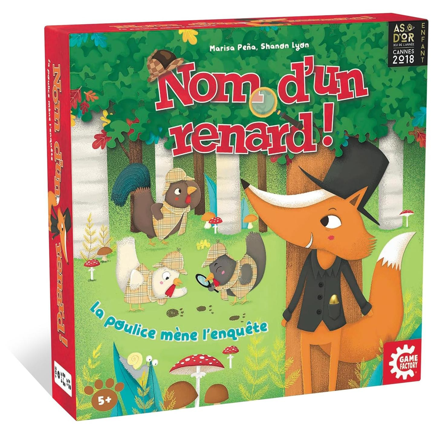 Nom d'un Renard Coöperatief Bordspel voor 2 tot 4 Spelers vanaf 5 jaar