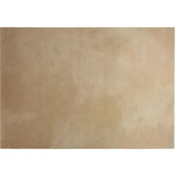 WECONhome Kurzflorteppich Freja sand beige 140x200 cm