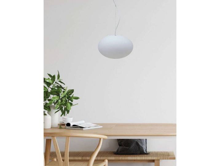 Eggy Pop Suspension Ø70 Opal White - Cph Lighting - Salon / séjour - Plastique