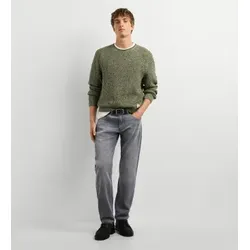 Pepe Jeans für Herren. PM7000092 Pullover Duncan Crew grün (S), Lässig, Baumwolle, Langarm