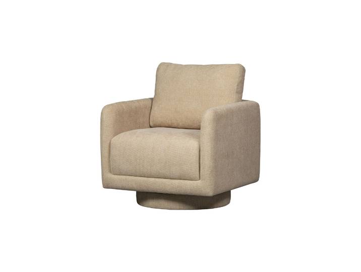 Fauteuil pivotant naturel OSCAR