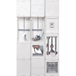 Hager UF53WBW20 Wandler- und Messfeld,Univ.N,ZP-Wa, ZP-TSG,APZ, Prüfkl.16pol, Wa-Raum 450mm
