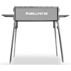 Grillpeter Mangal Izmir Steckmangal 2 mm Edelstahl Schaschlikgrill