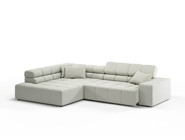 Candy Oregon Matrix Ecksofa motorische Sitztiefenverstellung