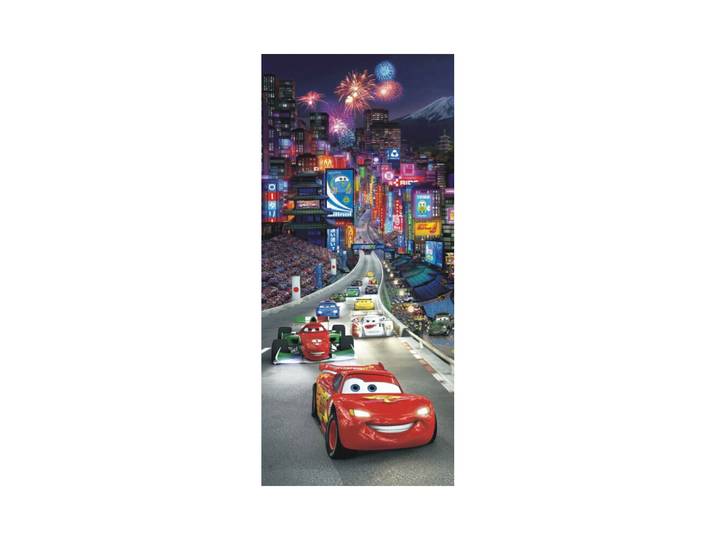 Poster Porte Cars Japon Disney Intisse 90x202 Cm