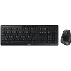 Cherry Desktop STREAM COMFORT Wireless [DE] black Mouse+Keyboard. Fullsize. Silent