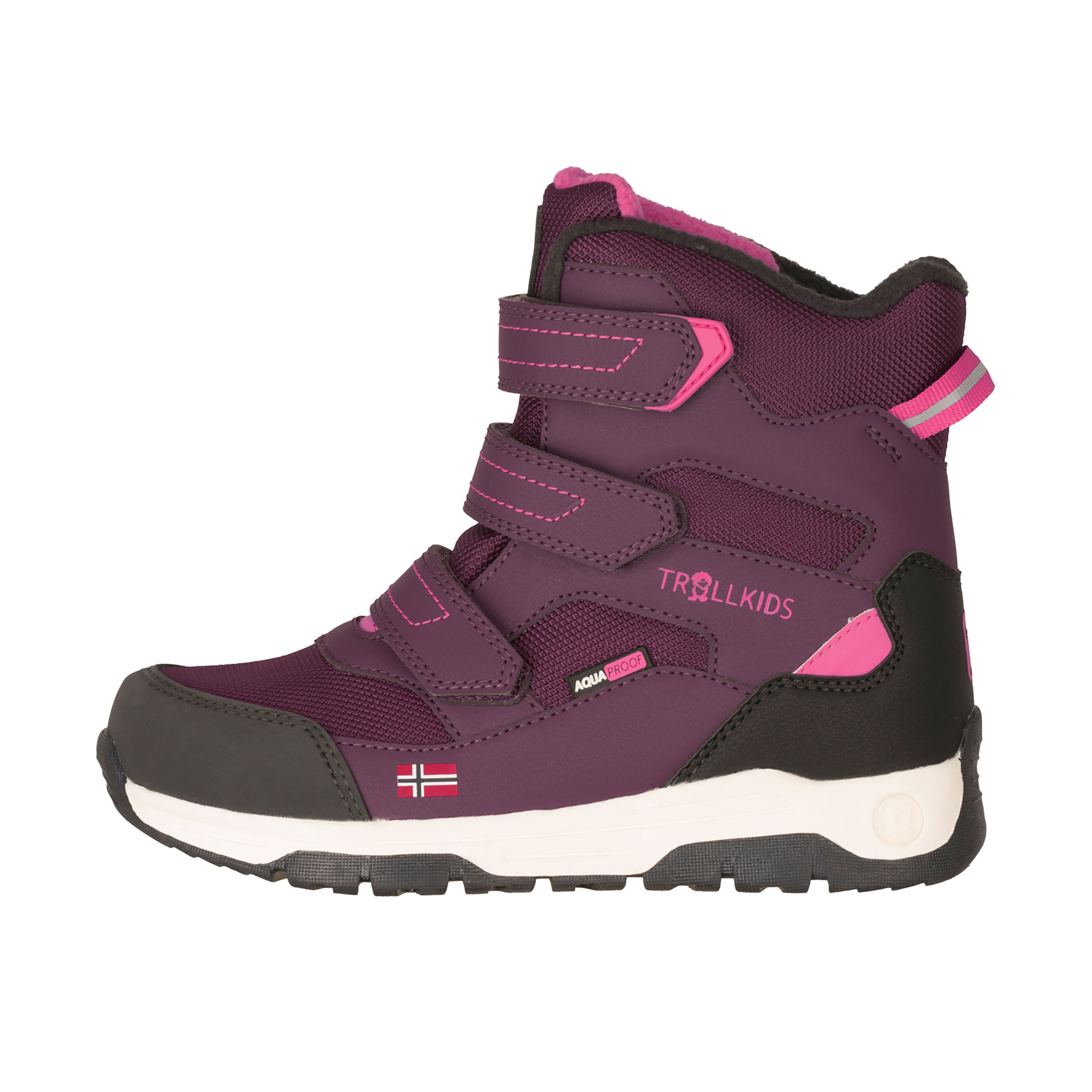 Trollkids Lofoten Winter XTS Kinder Winterschuhe & Winterstiefel lila Größe 33 Lifestyle Wasserdicht