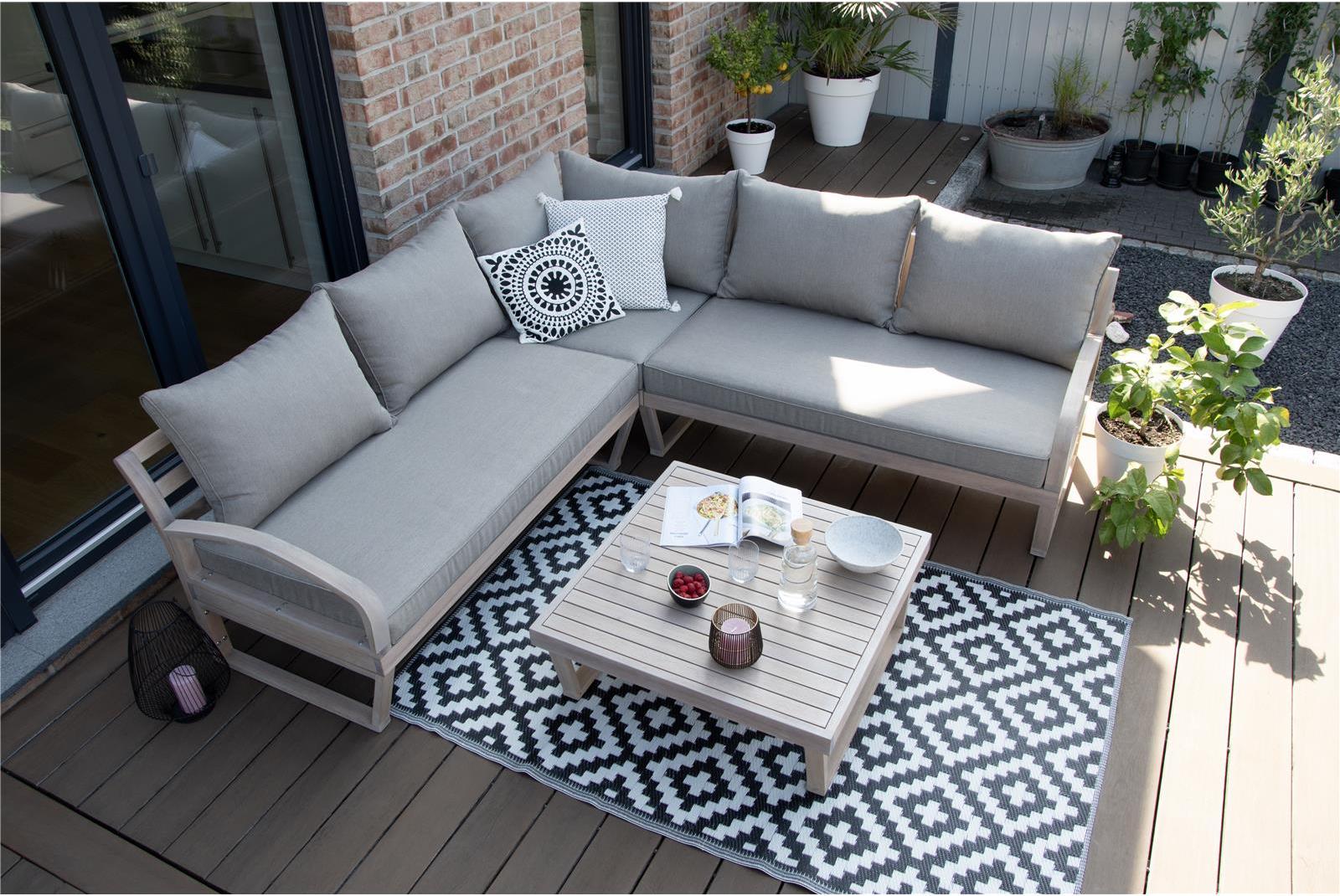 Eck-Lounge bellavista - Home & Garden Jersey ink. Auflagen