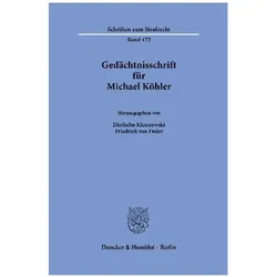 Gedächtnisschrift für Michael Köhler, Fachbücher von Diethelm Klesczewski, von Friedrich Klesczewski, von Friedrich Freier