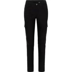 Rokker Black Jack Cargo Slim, Textilhose unisex - Schwarz - W29/L34