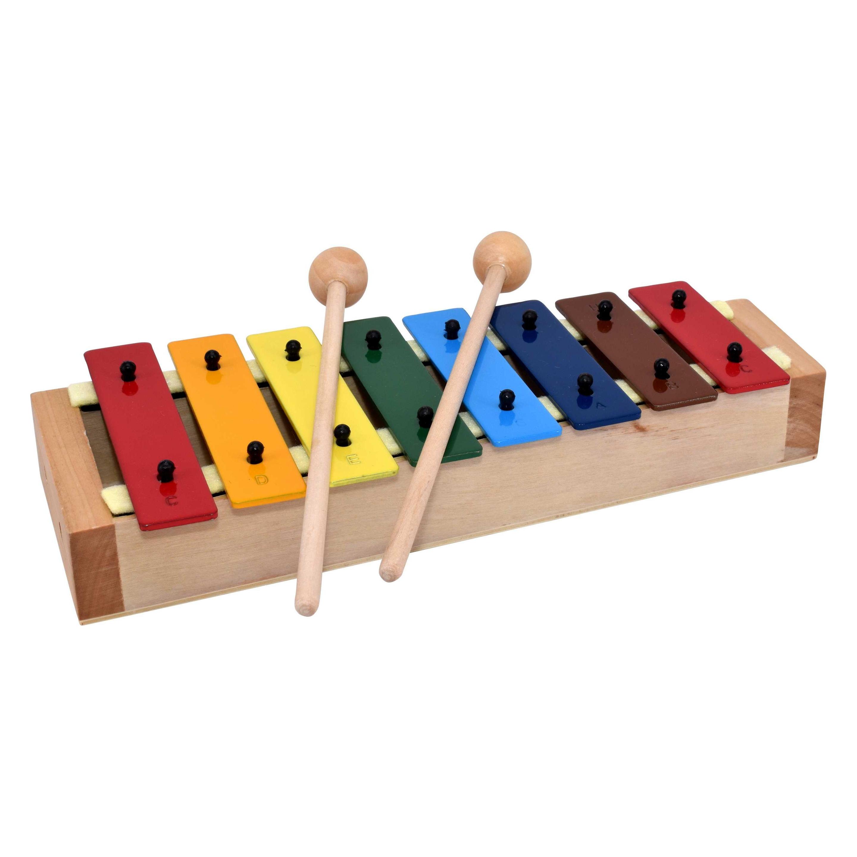 Voggenreiter Mein erstes Glockenspiel (Musikinstrument mit speziellem Resonanzboden, 8 hochwertige K (1190)