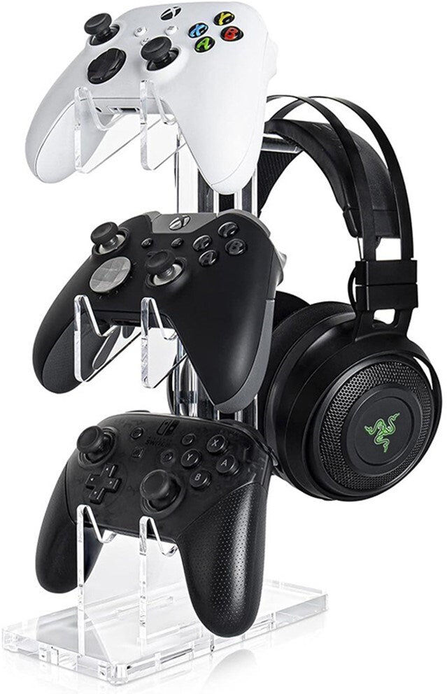 INCOVER Stativ til Controller & Headset - Gennemsigtig