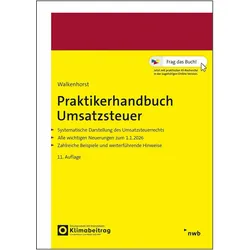 Praktikerhandbuch Umsatzsteuer, Ratgeber von Ralf Walkenhorst