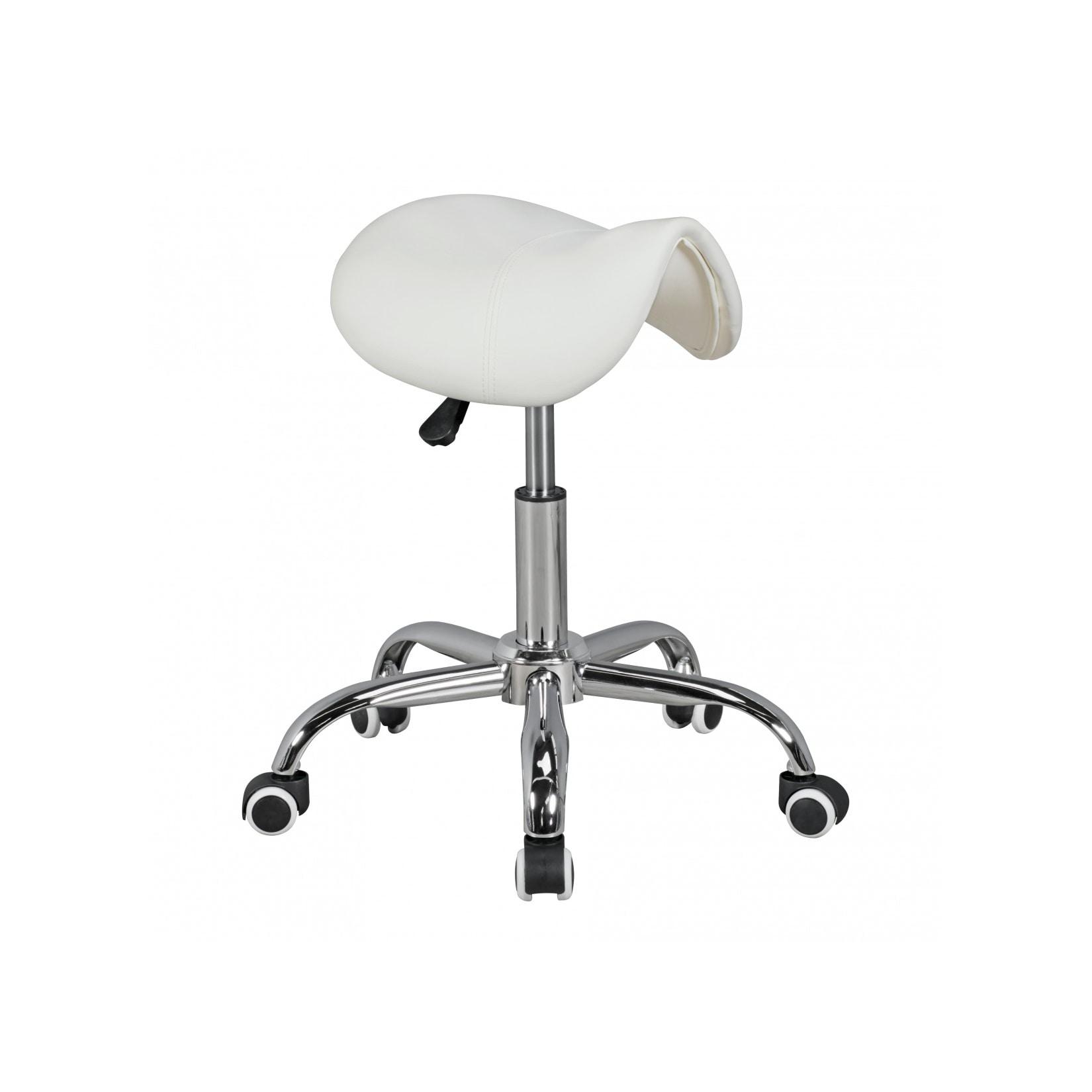 KADIMA DESIGN Sattelhocker BEVANO, höhenverstellbar, 100 kg Belastbarkeit, in Weiß