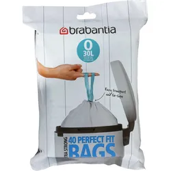 Brabantia PerfectFit Müllbeutel Typ O 30 L, 40 Stck