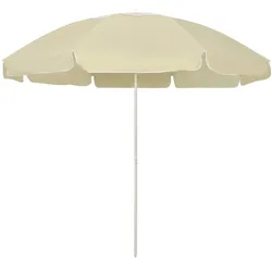 vidaXL Sandgelber Sonnenschirm 240 cm Modell Azimut Terrace
