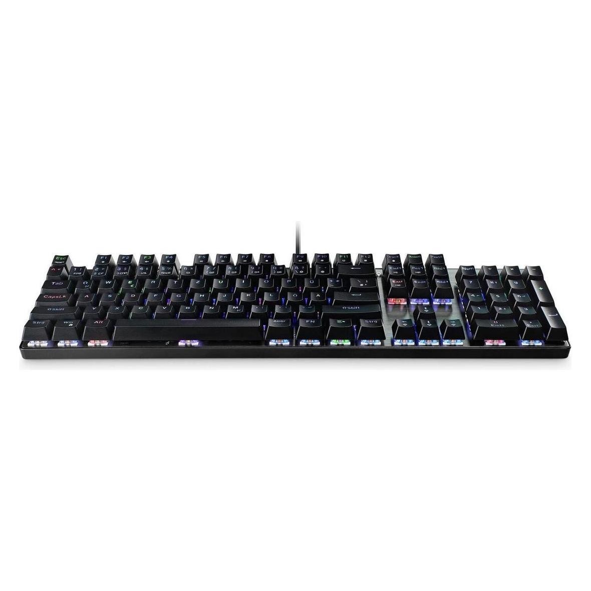 MediaRange MRGS101 Tastatur USB QWERTZ Deutsch Schwarz (DE, Kabelgebunden) (MRGS101)