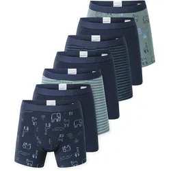 7PACK Boys Single Jersey Slips Jungen Boxershort
