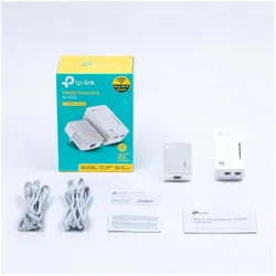 TP-Link Tl-Wpa4220 Kit (600 Mbit/s), Powerline, Weiss