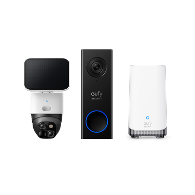 SoloCam S340 + Video Doorbell E340 + HomeBase™ S380 bundle