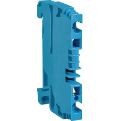 Hager KYA04LH2 Durchgangsklemme 4mm2-Phase, 800V-32A, 2 Anschlüsse, Stecktechnik