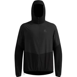 Odlo, Herren, Laufjacke, Isolierte und wasserdichte Dual Dry Performance Knit Laufjacke (XL), Schwarz, XL
