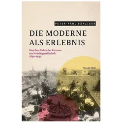 Die Moderne als Erlebnis, Fachbücher von Bänziger, Peter-Paul