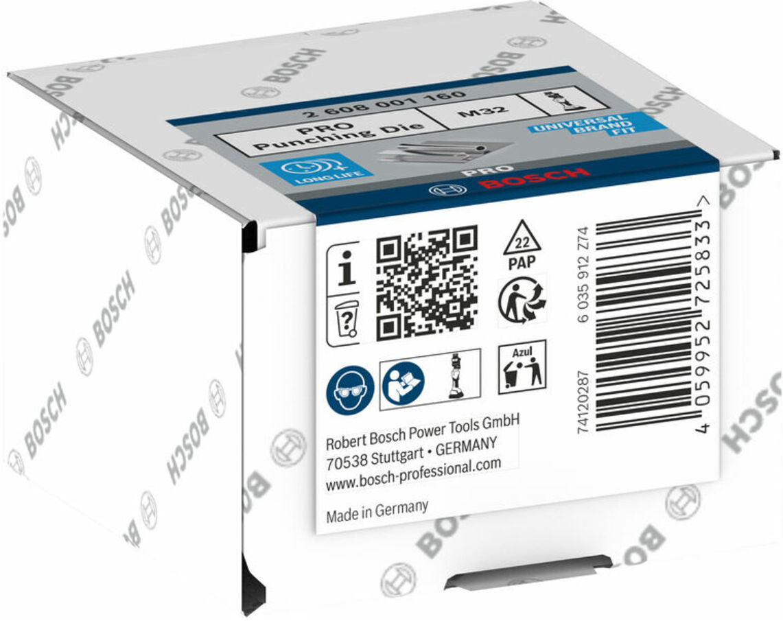 Bosch PRO Stempel und Matrize, M32, Edelstahl (2608001160)