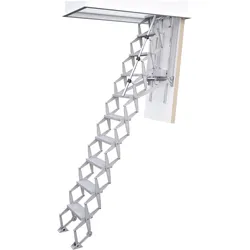 Roto Scherentreppe Elektro bis 279cm Raumhöhe 130x70cm Rohbaumaß