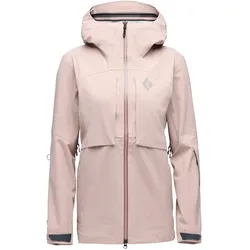 Black Diamond, Damen, Skijacke, W Factor Shell (L), Violett, Pink, Rosa