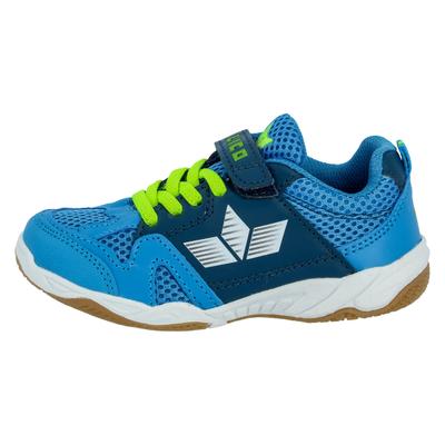 Indoorschuh LICO "Kindersportschuh Sport VS", Kinder, Gr. 35, Textil, blau, Synthetik, Schuhe