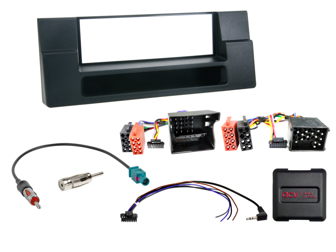 ACV 1-DIN Kit BMW BMW 5er(E39) 1996-2004 Multilead/Antenne