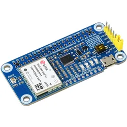 Waveshare ZED-F9P GPS RTK HAT, GNSS Modul, Multi Band RTK, Raspberry Pi, USB, UART, I2C, SPI, 5 V