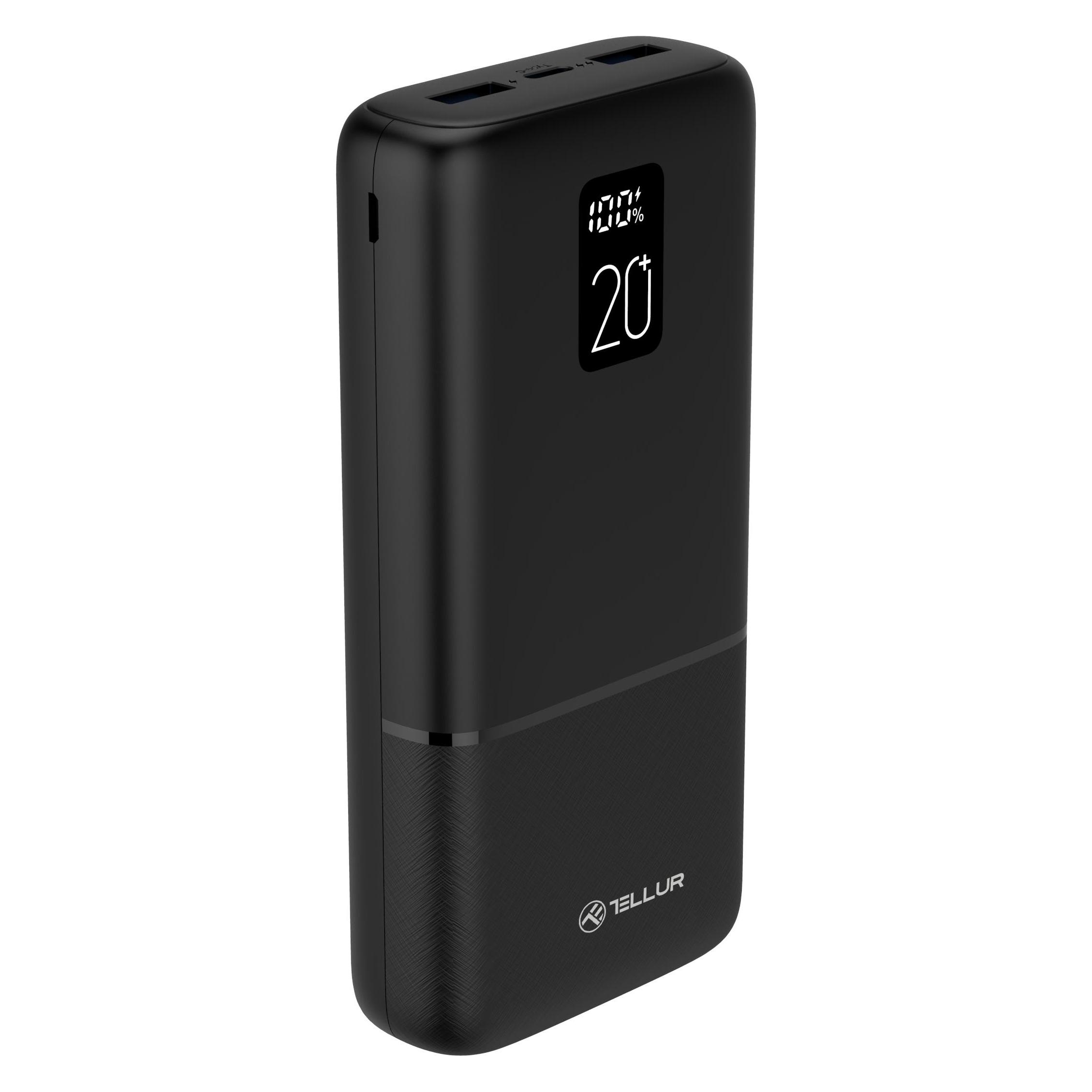 Tellur Batterie ext Boost Pro 20000 mAh (TLL158351) (20000 mAh, 22.50 W, 74 Wh) (TLL158351)