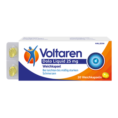 Haleon Germany GmbH VOLTAREN Dolo Liquid 25 mg Weichkapseln 10 St 05023922