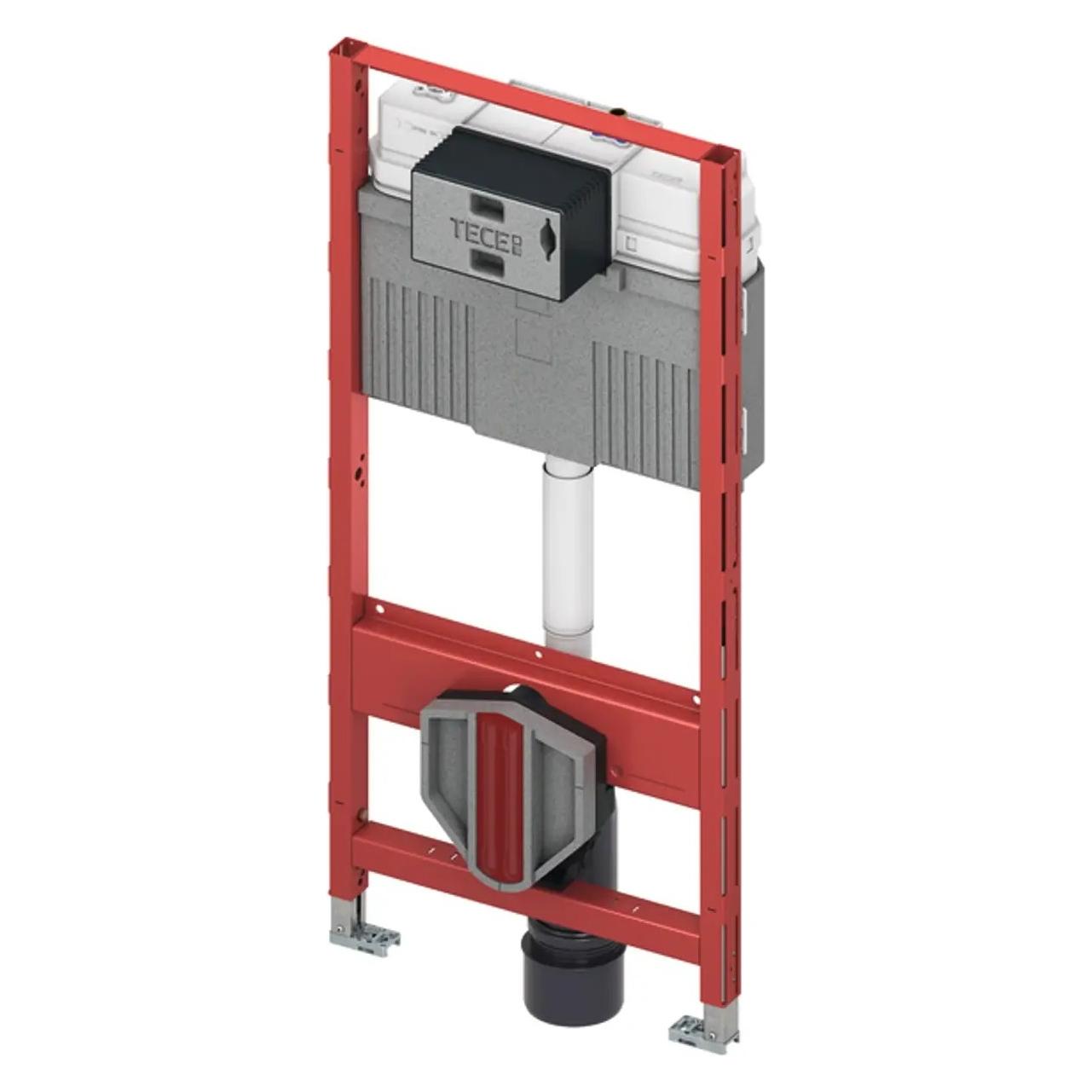 TECE TECEprofil WC-Modul, mit Uni-Spülkästen, integrierte Hygienespülfunktion, Kaltwasser, Bauhöhe 11 (9300103)