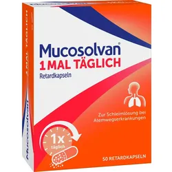 Mucosolvan 1Mal Täglich Retardkapseln 50 ST