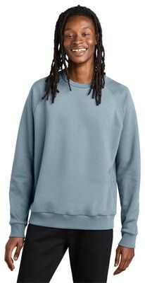 Allmade AL5004 Organic CVC Fleece Crewneck Sweatshirt in I Like You Blue size 3XL