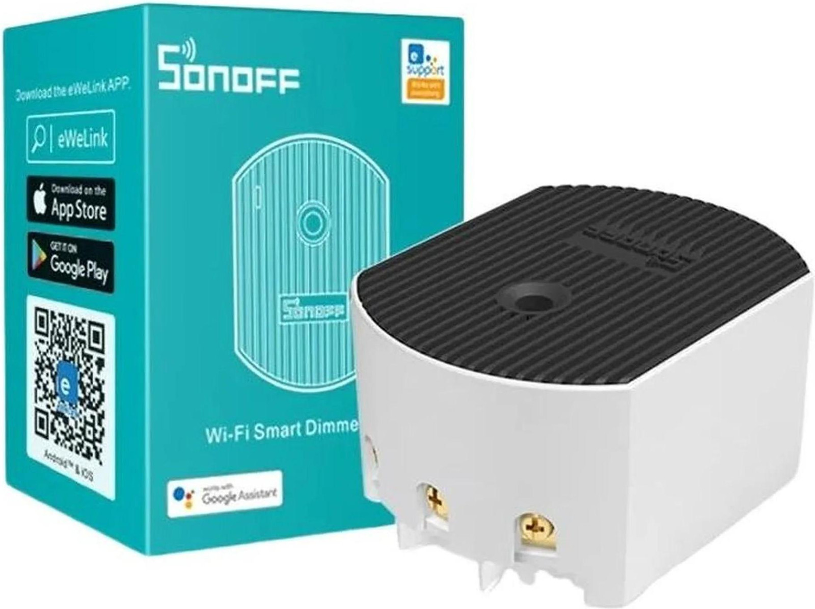 Sonoff Slimme Dimmer Schakelaar D1, WiFi (2,4 GHz) met RF-afstandsbediening (433 MHz), 1 stuk