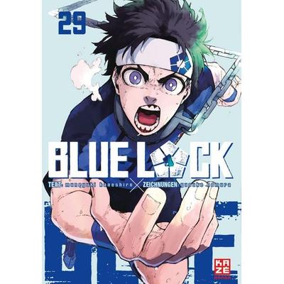 Blue Lock – Band 29 – mit Acryl-Aufsteller, Taschenbuch von Muneyuki Kaneshiro, Kazé, 978-3-695-50081-9