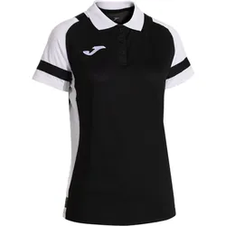 JOMA Lider Poloshirt Mädchen 102 - schwarz/weiß 164