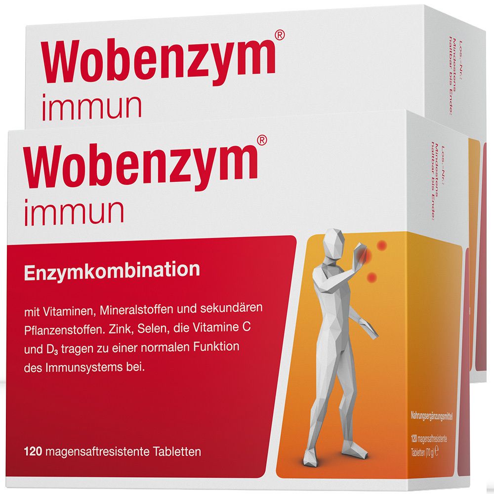 Wobenzym Immun 2x120 St Tabletten