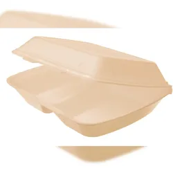 Menübox 2-geteilt beige