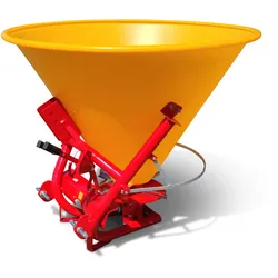 Salzstreuer | 500 Liter | Düngerstreuer | Universalstreuer | Trichterstreuer für Traktor