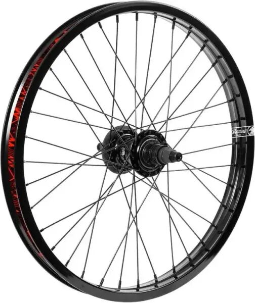 BMX Rad Shadow Optimized Freecoaster (Schwarz - Right hand drive)