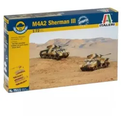 Italeri: M4A2 Sherman III Panzermodell, 1:72