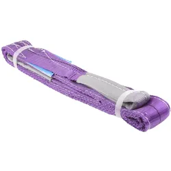RS PRO, Fördertechnik, Purple duplex webbing sling,2m 1ton