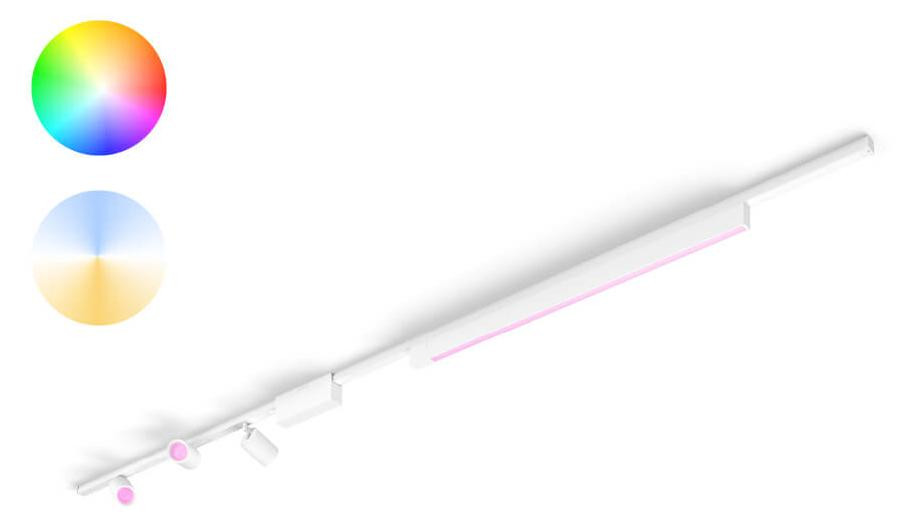 Philips Hue White and Color Ambiance LED Inbouwspot Wit
