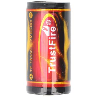 Trustfire 18350, 1200mAh 3.7V geschützt, Abmessungen beachten ca. 38,36x18,25mm